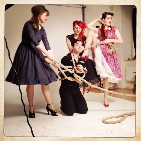 Three Pin Ups and A Sailor From Lazy Eye Fashion Prague | Rockabilly | Scoop.it