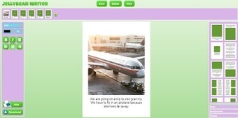 Free Technology for Teachers: Jellybean writer - An online tool for creating picture books | Creative teaching and learning | Scoop.it