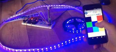 Cómo controlar una tira de LED RGB con el móvil usando Bluetooth y Arduino  | tecno4 | Scoop.it