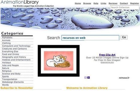 Animation Library, banco de imágenes con miles de animaciones gratuitas | TIC & Educación | Scoop.it