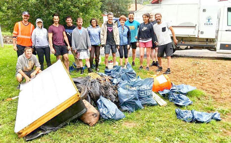 Ayherre : moins de déchets ramassés sur la rivière La Joyeuse | BABinfo Pays Basque | Scoop.it