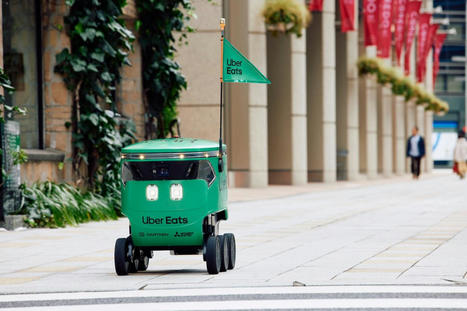Uber Eats is launching a delivery service with Cartken's sidewalk robots in Japan | Design, Science and Technology | Scoop.it