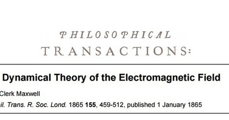 Lorentz y el electromagnetismo de Maxwell | tecno4 | Scoop.it