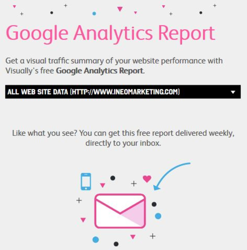 FREE: Your Google Analytics Presented as an Infographic - Visual.ly | The MarTech Digest | Scoop.it
