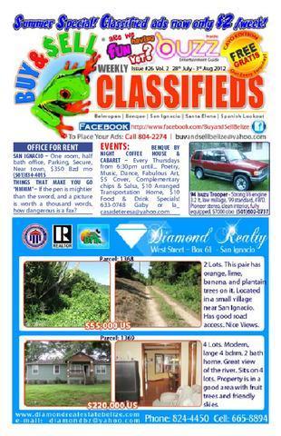 Buy and Sell Weekly Classifieds | Cayo Scoop!  The Ecology of Cayo Culture | Scoop.it