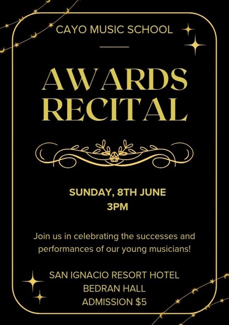 Cayo Music School Awards Recital | Cayo Scoop!  The Ecology of Cayo Culture | Scoop.it