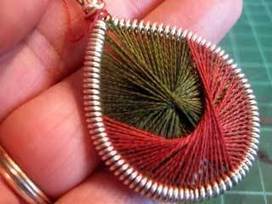 Peruvian Thread (?) Earring Tutorial | Orecchini Fai da Te: i migliori tutorial | Scoop.it