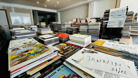 L&rsquo;association &laquo;&nbsp;infirmiers de rue&nbsp;&raquo; vend aux ench&egrave;res sa collection de bandes dessin&eacute;es - RTBF Actus | Infirmiers de rue - Straatverplegers | Scoop.it