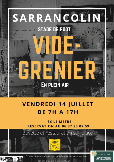 Vide-grenier à Sarrancolin le 14 juillet | Vallées d'Aure & Louron - Pyrénées | Scoop.it