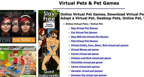 Virtual Pets & Pet Games | Digital Delights - Avatars, Virtual Worlds, Gamification | Scoop.it