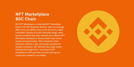 BSC NFT Marketplace Development - NetSet Software | Technology | Scoop.it