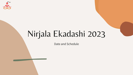 Nirjala Ekadashi 2023: Date And Schedule | Nort...