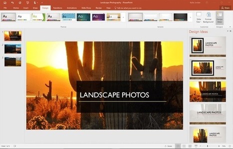 What is PowerPoint Designer? | PowerPoint presentations and PPT templates | Scoop.it