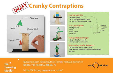 Cranky Contraptions - Jackie Gerstein @JackieGerstein #makered | iPads, MakerEd and More  in Education | Scoop.it