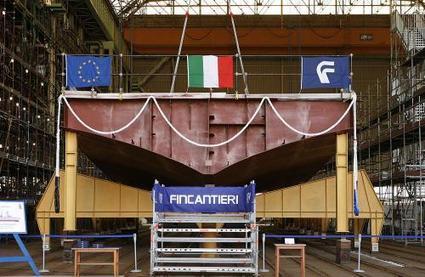 La sixi&egrave;me FREMM italienne mise sur cale | Mer et Marine | Newsletter navale | Scoop.it