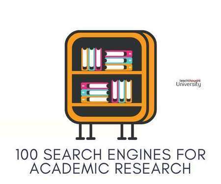 100 Search engines for academic research | Educación a Distancia y TIC | Scoop.it
