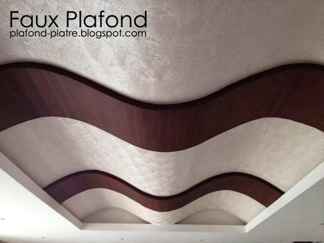 Idéal faux plafond suspendu ondulé... Lenergie faux plafond pvc