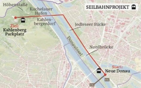 un projet télécabine urbain pour Vienne | Transports par cable - tram aérien | Scoop.it
