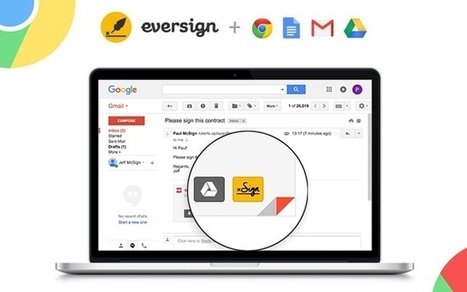 eversign, un outil pour signer des documents sur Gmail ou Google Chrome | TICE et langues | Scoop.it