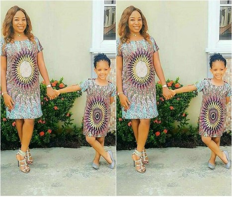 mother and daughter ankara outfits