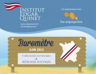 barom&egrave;tre collectivit&eacute;s territoriales et r&eacute;seaux sociaux - Juin [infographie] | Orange Business Services | Strat&eacute;gie de territoires et offices de tourisme | Scoop.it