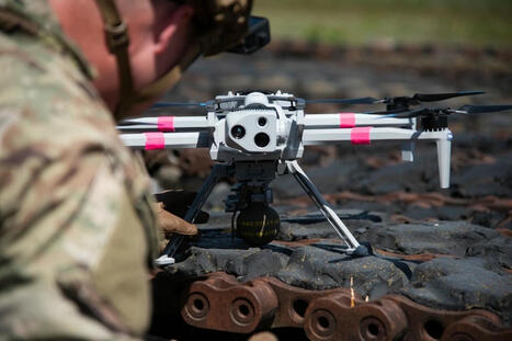 U.S. Army conducts first live M67 grenade drop from small drone in Grafenwoehr test | DEFENSE NEWS | Scoop.it