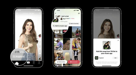 TikTok integrates another streaming service into Add to Music App feature, with Anghami partnership | Live Music Industry News | Scoop.it