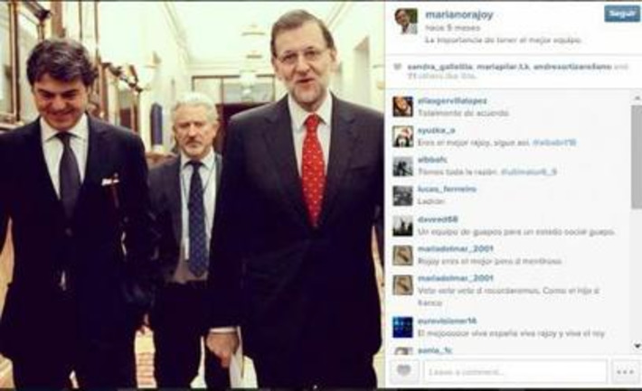 El instagram de Rajoy: sólo 1229 seguidores y algún fallo de comunicación | Partido Popular, una visión crítica | Scoop.it