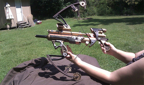 Hydraulic Steampunk Crossbow Not Actually Hydraulic, Still Awesome | All Geeks | Scoop.it