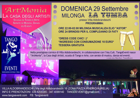Milonga La Yumba en Roma | Mundo Tanguero | Scoop.it