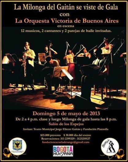 Bogotá: Orquesta Victoria | Mundo Tanguero | Scoop.it