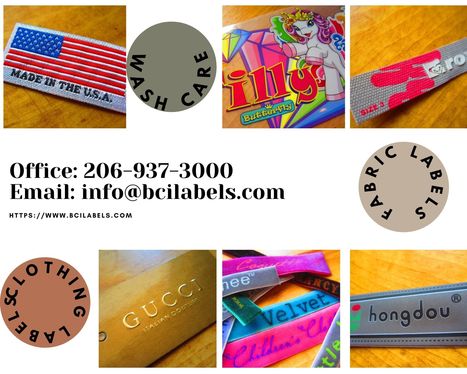 Wholesale Fabric Labels Printed by BCI Label Corporation | Metal Tags And Labels | Scoop.it
