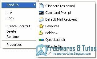 Send To Toys : un logiciel gratuit pour améliorer le menu Envoyer ... | Freewares | Scoop.it