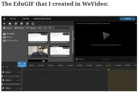 Make #EduGIFs in WeVideo! – Jake Miller | iGeneration - 21st Century Education (Pedagogy & Digital Innovation) | Scoop.it