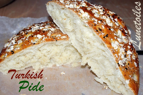 pain pide, pain turc | recettes du ramadan  وصفات رمضان أطباق رمضان مطبخ رمضان | Scoop.it