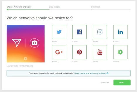 3 outils en ligne pour recadrer des images pour les réseaux sociaux | TICE et langues | Scoop.it