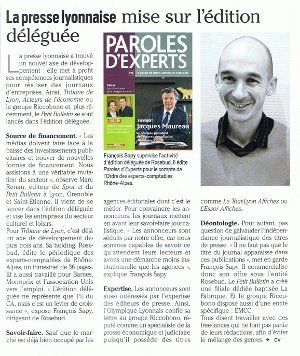 La presse lyonnaise mise sur l&rsquo;&eacute;dition d&eacute;l&eacute;gu&eacute;e | DocPresse ESJ Lille | Scoop.it