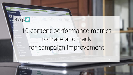 10 Content Performance Metrics to Trace And Track For Campaign Improvement | 21st Century Learning and Teaching | Scoop.it