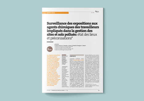 Surveillance des expositions aux agents chimiques des travailleurs impliqués dans la gestion des sites et sols pollués | INRS | Prévention du risque chimique | Scoop.it