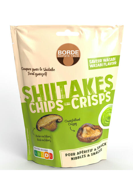 Chips de shiitakés : La Maison Borde twiste l’apéro façon végétale | AGROALIMENTAIRE | Scoop.it