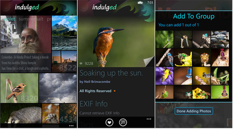 Indulged – Feature-rich and beautiful Flickr client for Nokia Lumia WP8 Smartphones (Free) | Image Effects, Filters, Masks and Other Image Processing Methods | Scoop.it