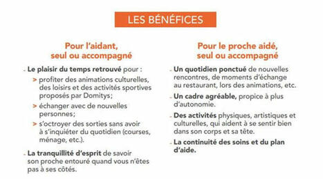 DOMITYS : des initiatives concr&egrave;tes pour le r&eacute;pit des proches aidants #Domitys #Aidant #R&eacute;pit | Ehpad,Maison de Retraite, D&eacute;pendance, Personnes Ag&eacute;es, Silver Economie | Scoop.it