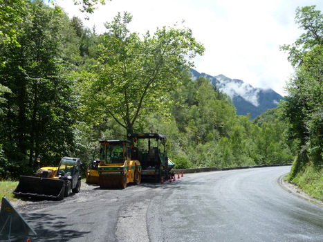 Réfection du revêtement de la RD 929 entre Saint-Lary Soulan et Eget cité | Vallées d'Aure & Louron - Pyrénées | Scoop.it