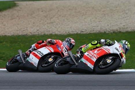 Andrea Iannone relishing Andrea Dovizioso battle | MCN | Ductalk: What's Up In The World Of Ducati | Scoop.it