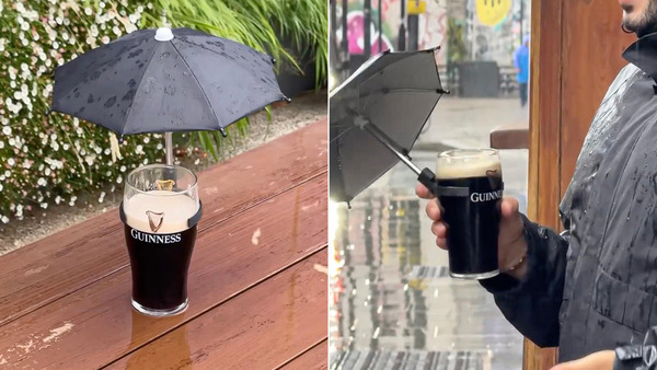 Guinness dévoile le Guinnbrella, le parapluie conçu pour... votre bière | Innovating to what's next... | Scoop.it