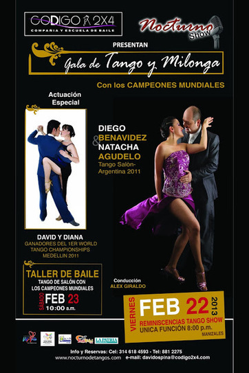 Tango en Manizales, Colombia | Mundo Tanguero | Scoop.it