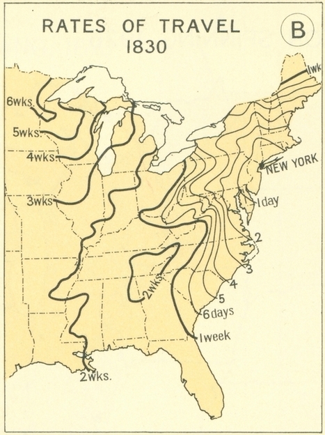 Travel speeds in the U.S. in the 1800s | NEGEN | Scoop.it