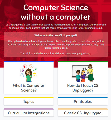 Computer Science Unplugged | iPads, MakerEd and More  in Education | Scoop.it