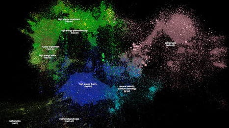 Visualizing Published Science as Forming Galaxies | Creative teaching and learning | Scoop.it