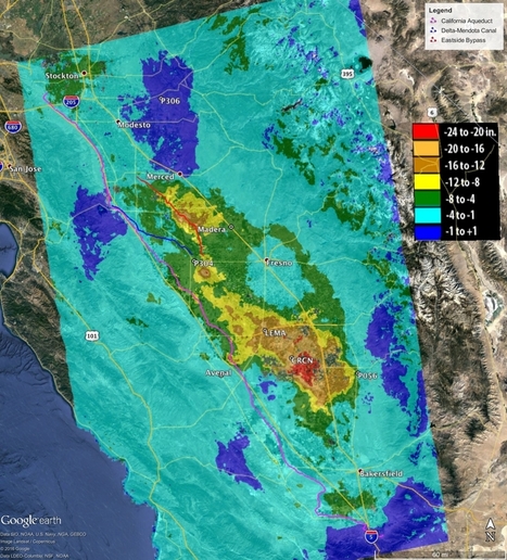 NASA Data Show California's San Joaquin Valley Still Sinking | GTAV AC:G Y8 - Landforms and landscapes | Scoop.it